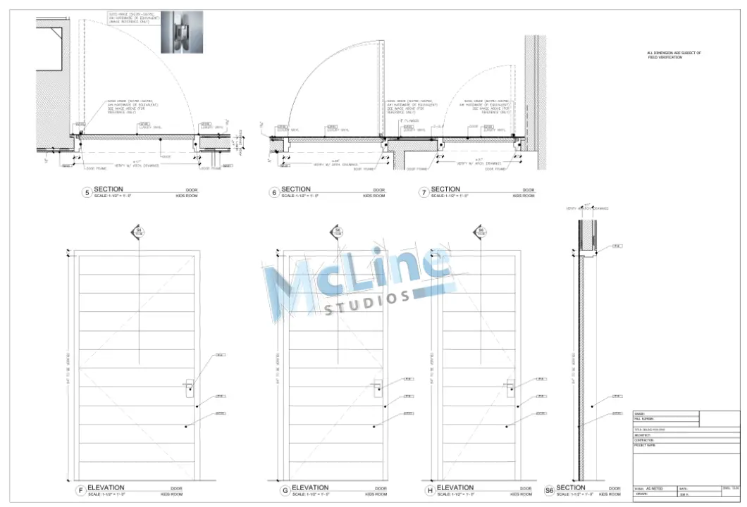 Shop Drawing Samples